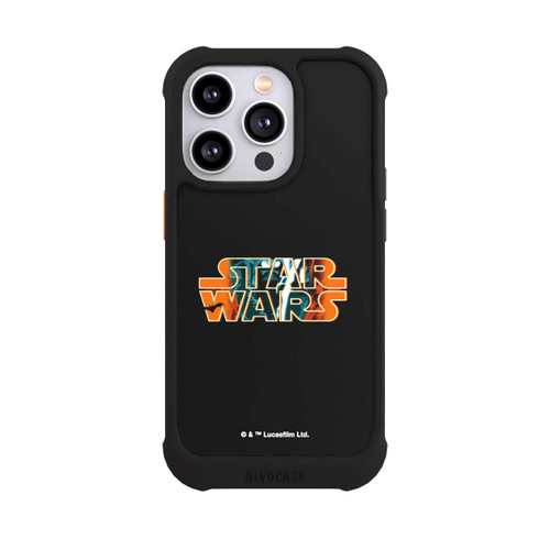Apple iPhone 14 Pro NIVOmax Star Wars Logo Orange Halloween