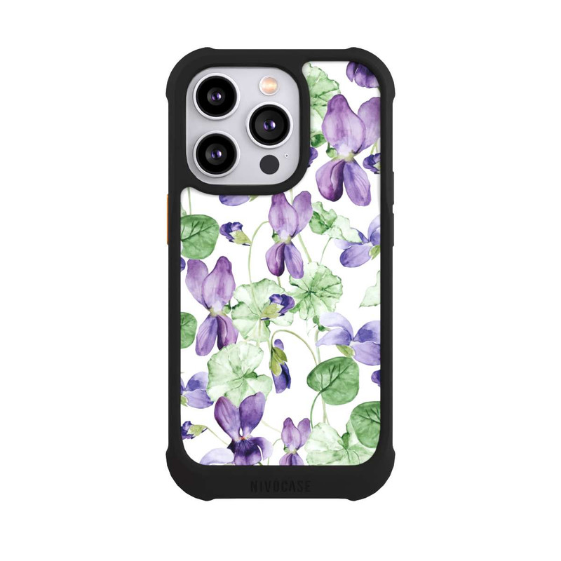 iPhone 14 Pro NIVOmax Lila Veilchen
