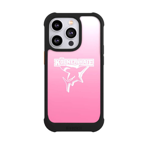 Apple iPhone 14 Pro NIVOmax Kölner Haie Weiß Rosa