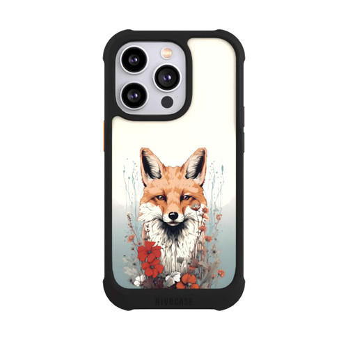 Apple iPhone 14 Pro NIVOmax  Fox with Flowers