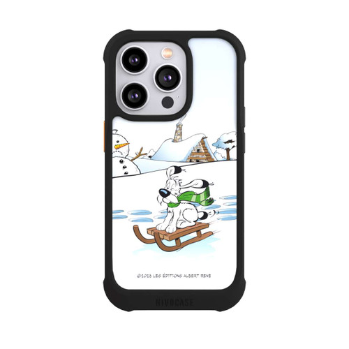Apple iPhone 14 Pro NIVOmax Idéfix fait du traîneau