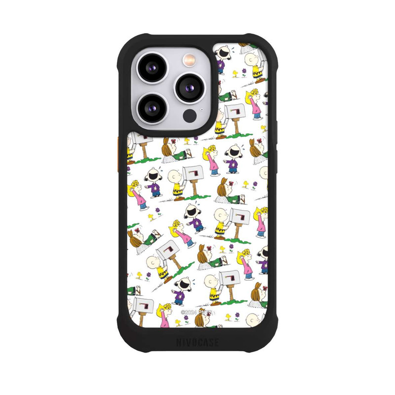 iPhone 14 Pro NIVOmax Peanuts Muster