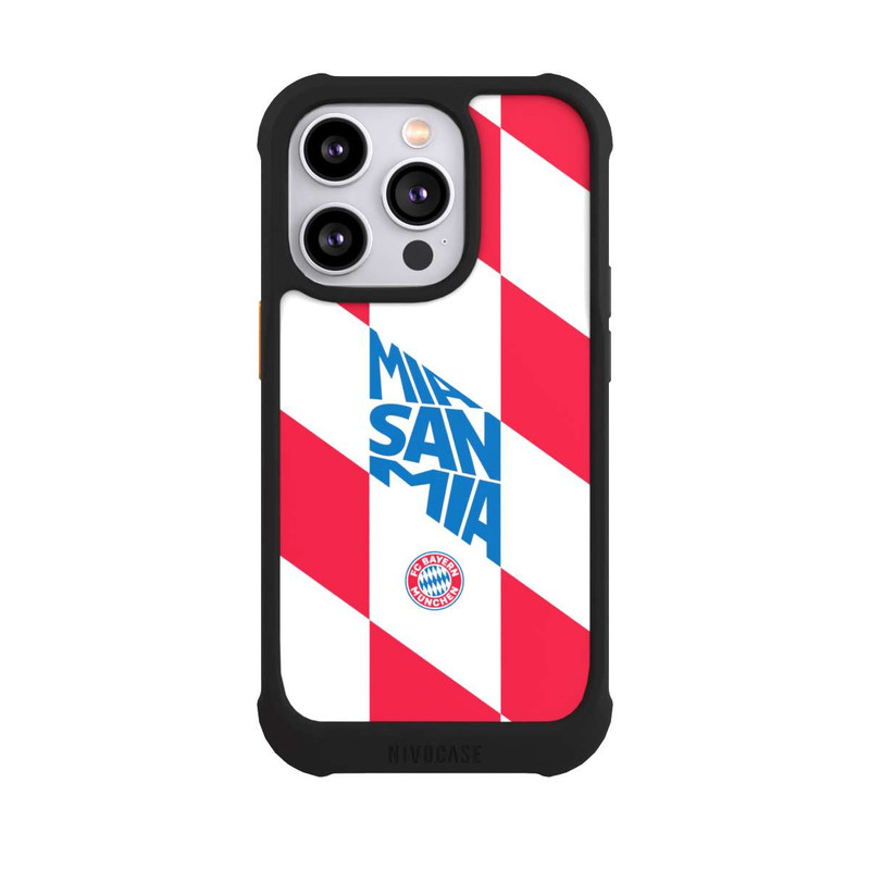 iPhone 14 Pro NIVOmax FCB Mia San Mia Rauten