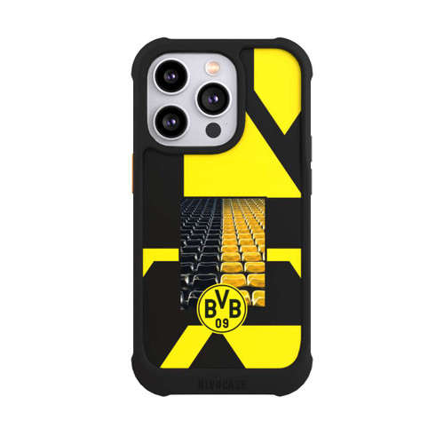 Apple iPhone 14 Pro NIVOmax BVB Tribüne Schwarz Gelb