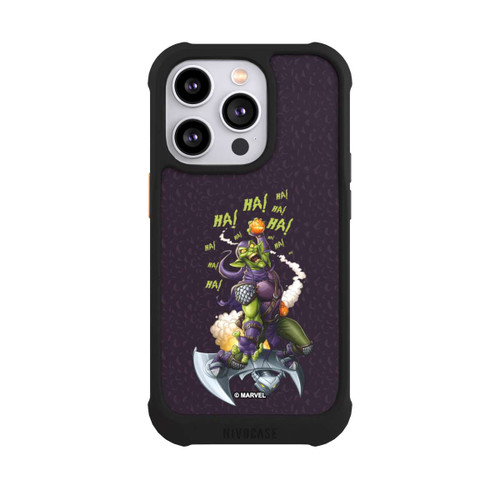 Apple iPhone 14 Pro NIVOmax Green Goblin Pumpkin Bomb