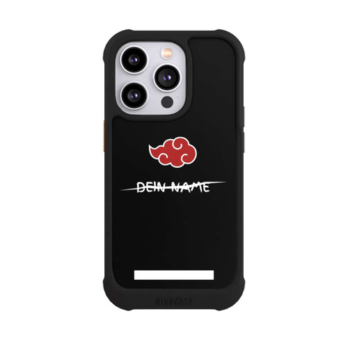 Apple iPhone 14 Pro NIVOmax Akatsuki personalisierbar Schwarz