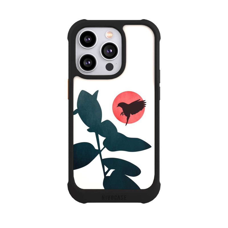 iPhone 14 Pro NIVOmax Japanischer Vogel