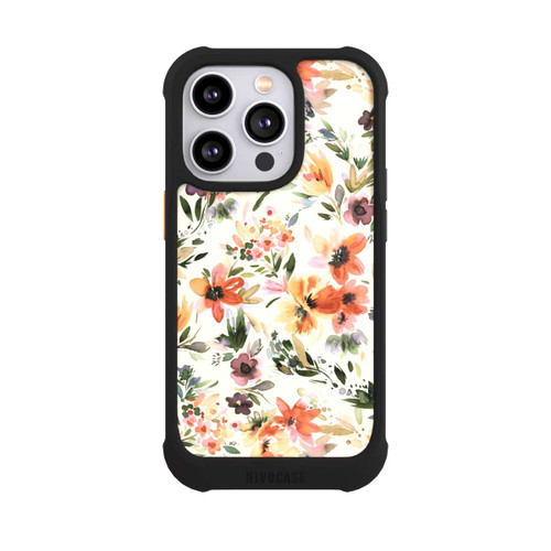 Apple iPhone 14 Pro NIVOmax Summer Artistic Flowers Ivory