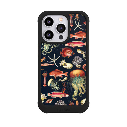 Apple iPhone 14 Pro NIVOmax Deep Sea Fish Pattern