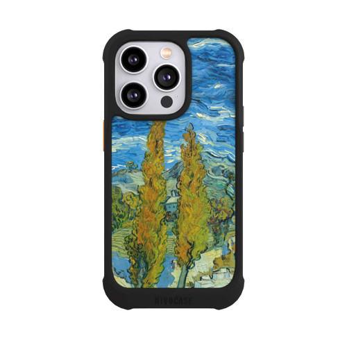 Apple iPhone 14 Pro NIVOmax Two Poplars in the Alpilles near Saint-Rémy by Van Gogh
