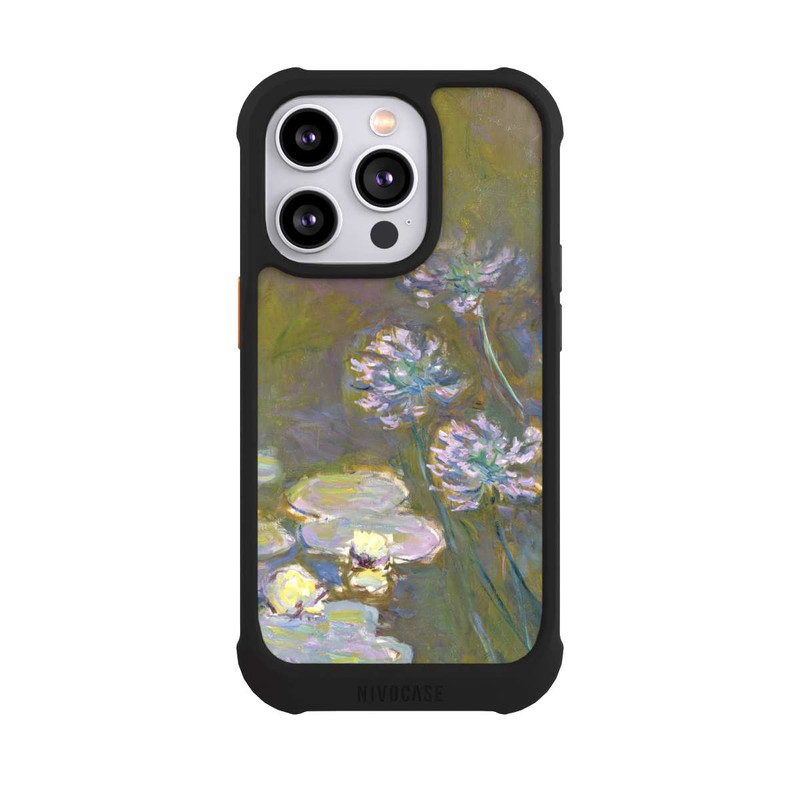 iPhone 14 Pro NIVOmax Waterlilies and Agapanthus