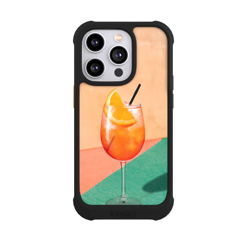 iPhone 14 Pro NIVOmax Cocktail Orange Green