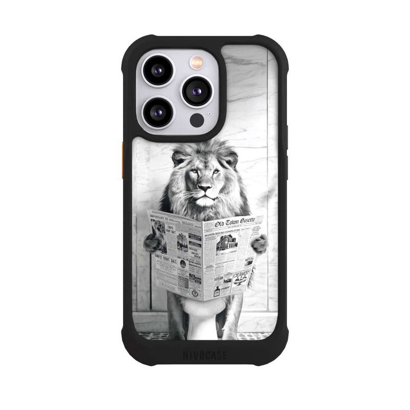 iPhone 14 Pro NIVOmax Lion Toilet