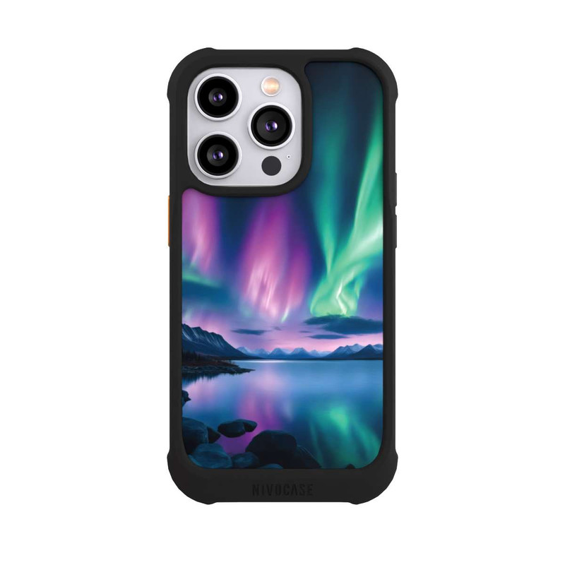 iPhone 14 Pro NIVOmax Aurora Borealis Nordlichter