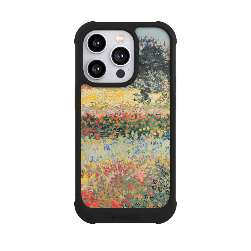 iPhone 14 Pro NIVOmax Garden in Bloom, Arles, July 1888 by Vincent van Gogh