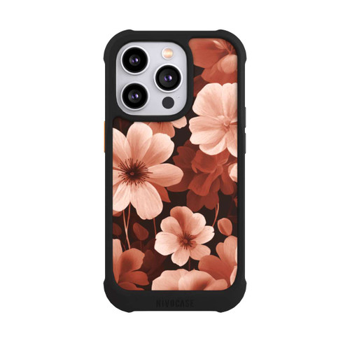Apple iPhone 14 Pro NIVOmax Rote Negativblumen mit KI
