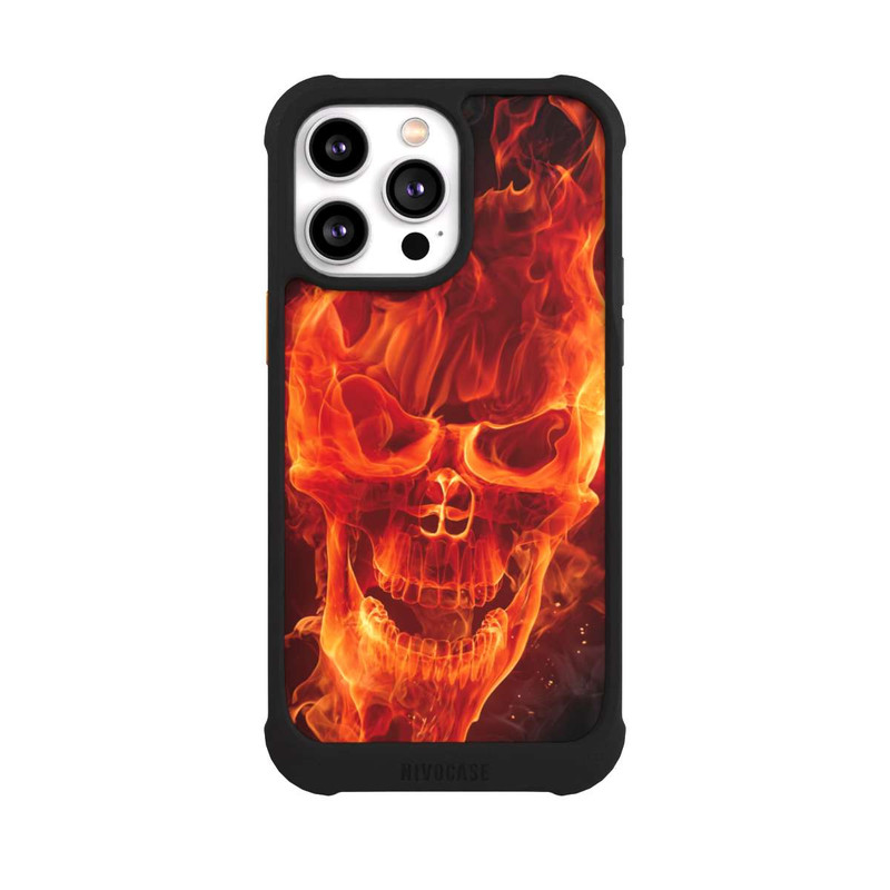 iPhone 14 Pro Max NIVOmax Burning Skull