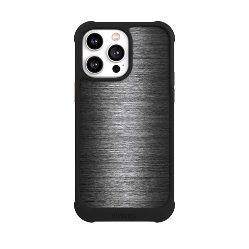 Apple iPhone 14 Pro Max NIVOmax Metal Look - Anthrazit