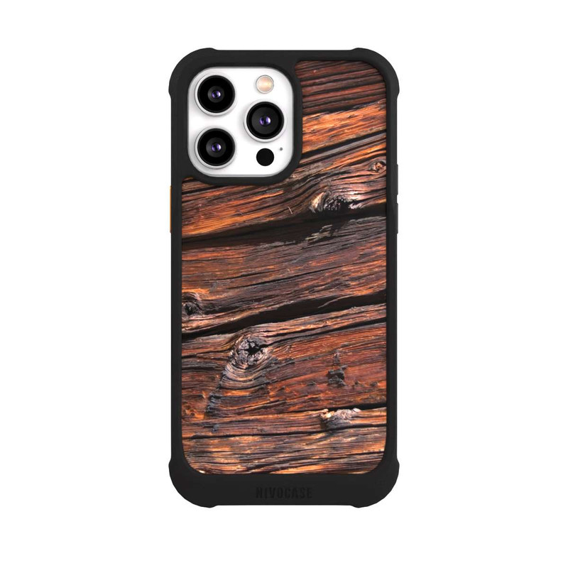 iPhone 14 Pro Max NIVOmax Verwitterte Holzplanken