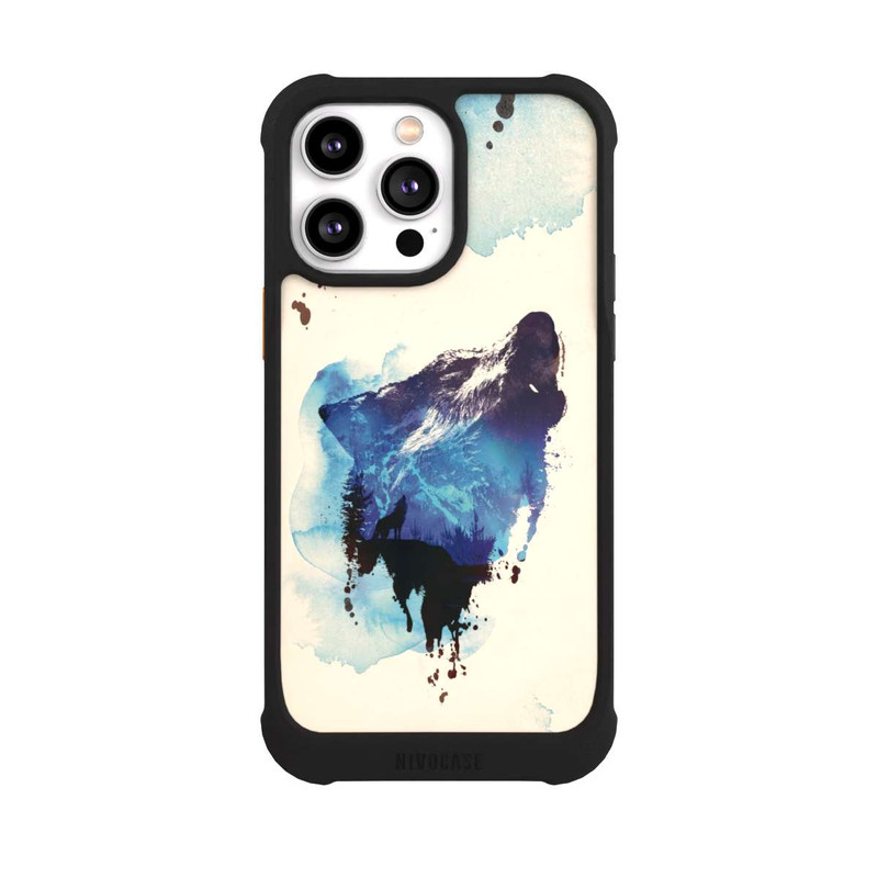 iPhone 14 Pro Max NIVOmax Alone as a Wolf