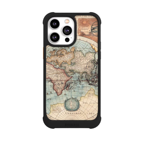 Apple iPhone 14 Pro Max NIVOmax Vintage Weltkarte