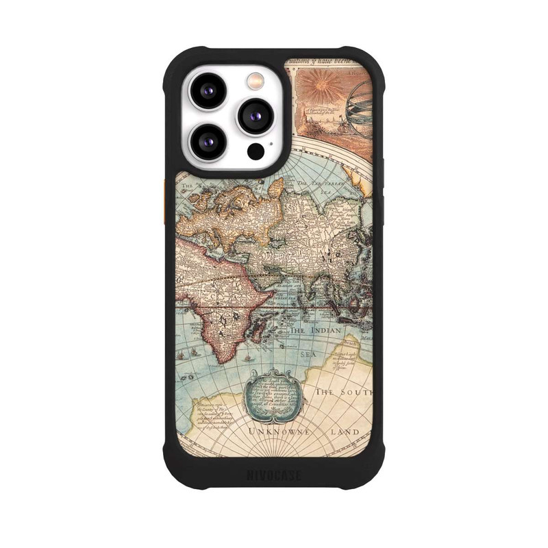 iPhone 14 Pro Max NIVOmax Vintage Weltkarte