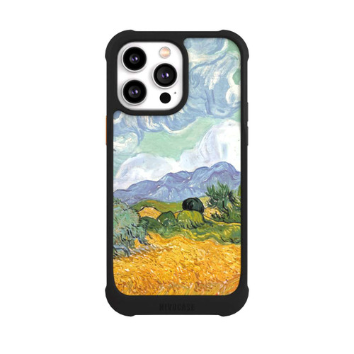 Apple iPhone 14 Pro Max NIVOmax Weizenfeld mit Zypressen