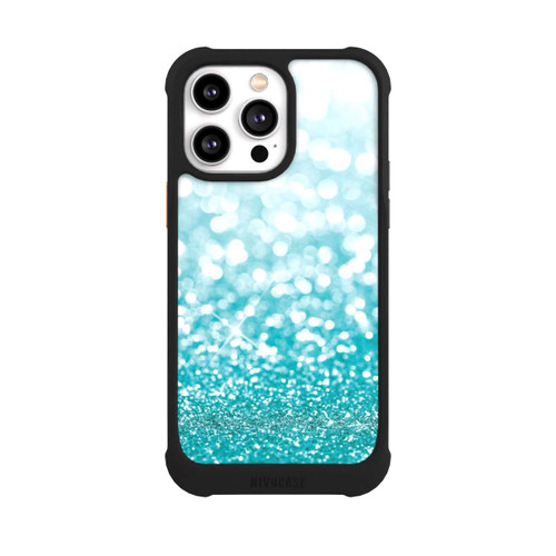 Apple iPhone 14 Pro Max NIVOmax Pluie de Paillettes Pétroles Look