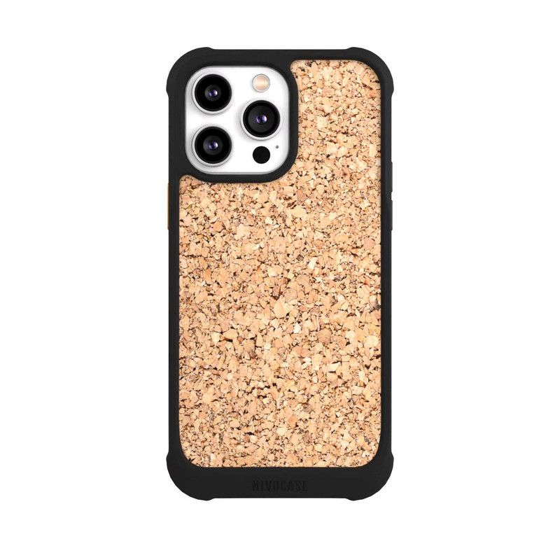 iPhone 14 Pro Max NIVOmax Kork Holzlook