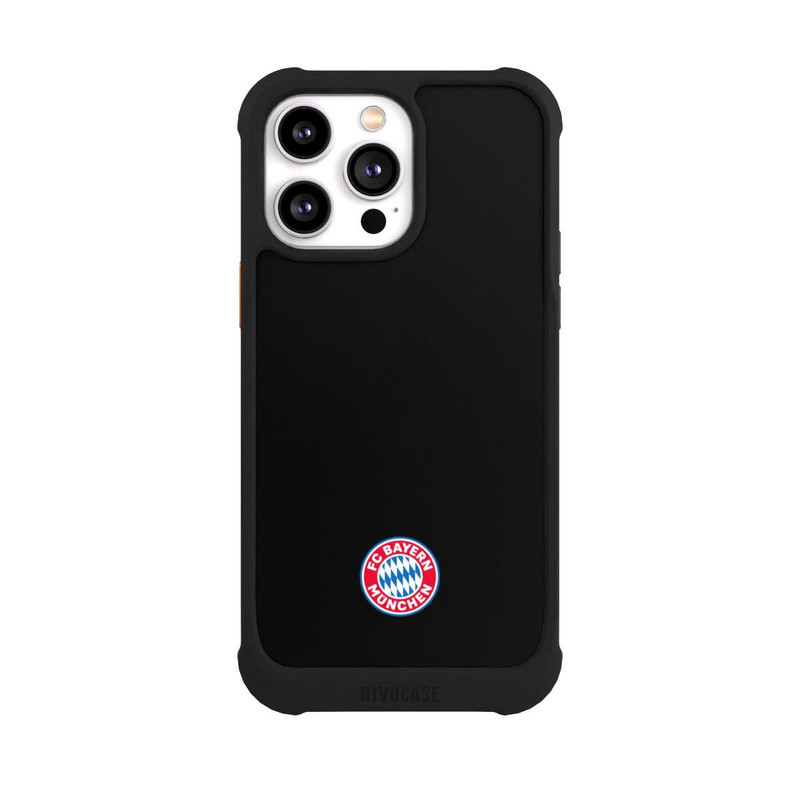 iPhone 14 Pro Max NIVOmax Classic FCB Logo - colorful on black
