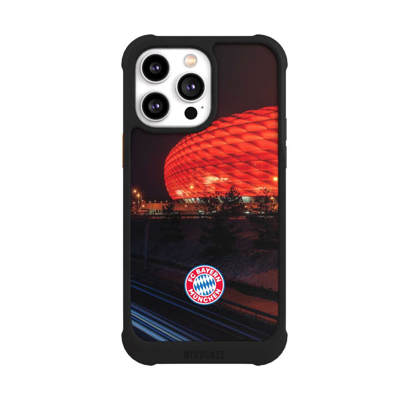 iPhone 14 Pro Max NIVOmax Allianz Arena at night FCB