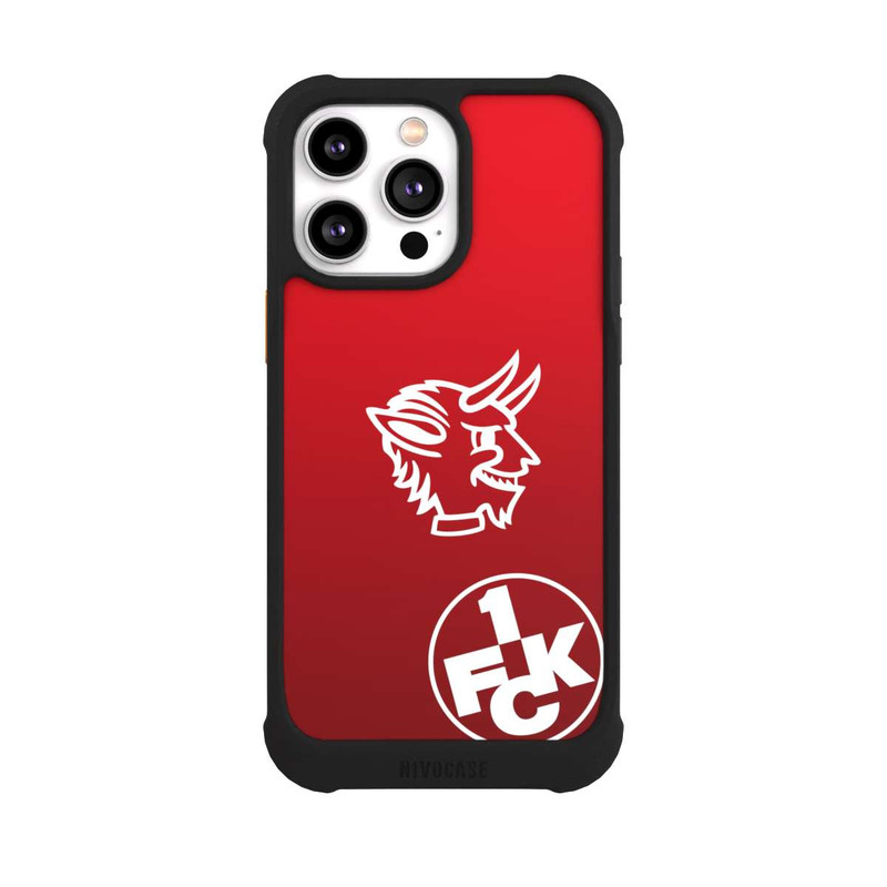 iPhone 14 Pro Max NIVOmax Teufelskopf FCK auf Rot
