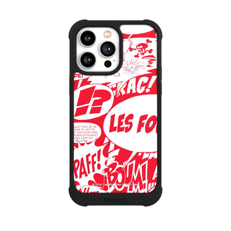 iPhone 14 Pro Max NIVOmax Bulles BD Astérix Rouge