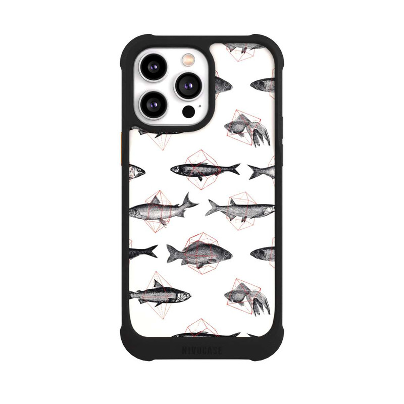 iPhone 14 Pro Max NIVOmax Fishes in Geometrics