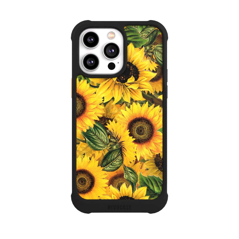 iPhone 14 Pro Max NIVOmax Sonnenblumenmuster