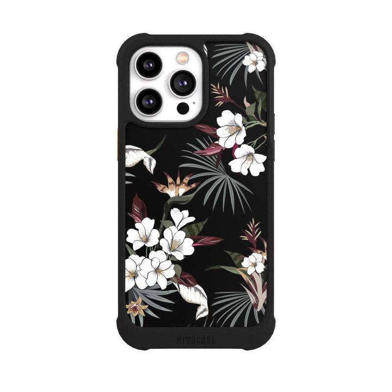 iPhone 14 Pro Max NIVOmax Flowers Black