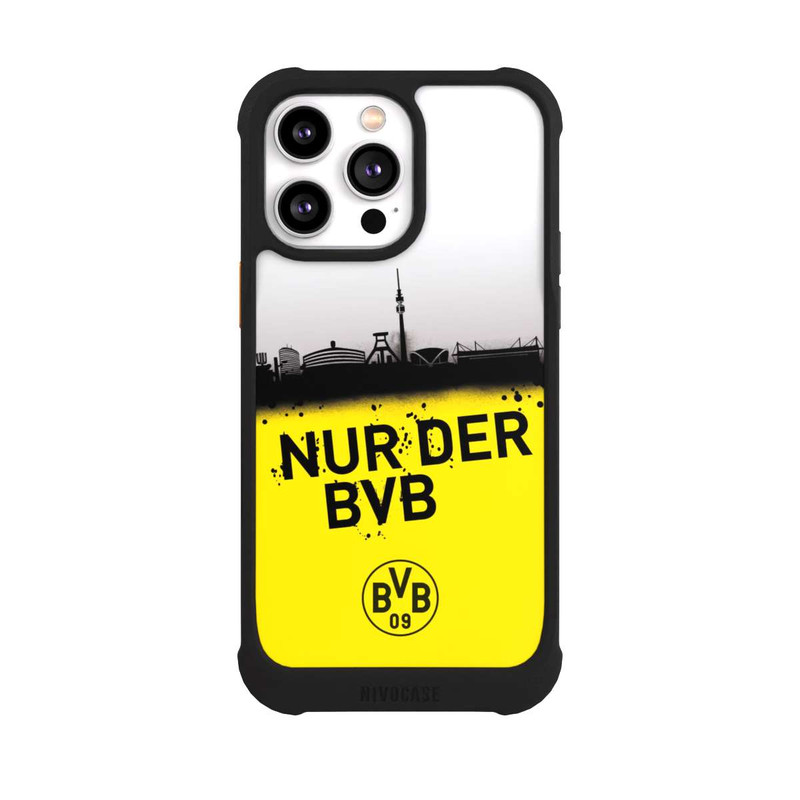 iPhone 14 Pro Max NIVOmax Nur der BVB - Silhouette