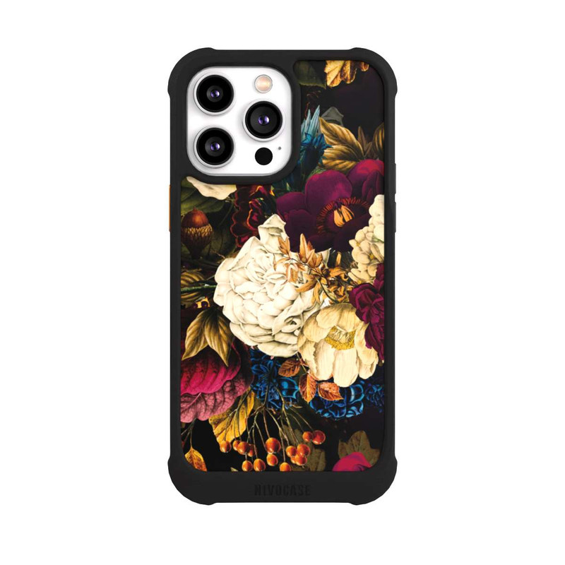 iPhone 14 Pro Max NIVOmax Dark Vintage Flowers