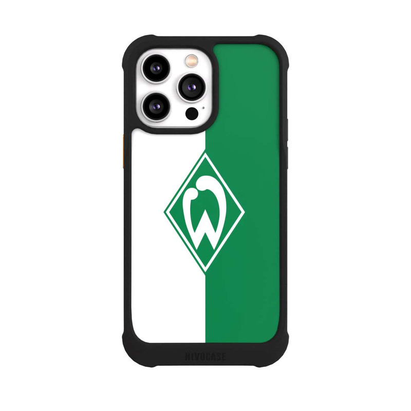 iPhone 14 Pro Max NIVOmax Weiß-Grün - Werder Bremen