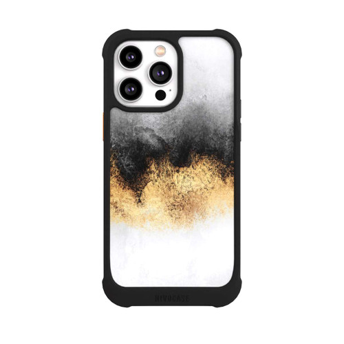 Apple iPhone 14 Pro Max NIVOmax Grauer Himmelstaub Golddruck