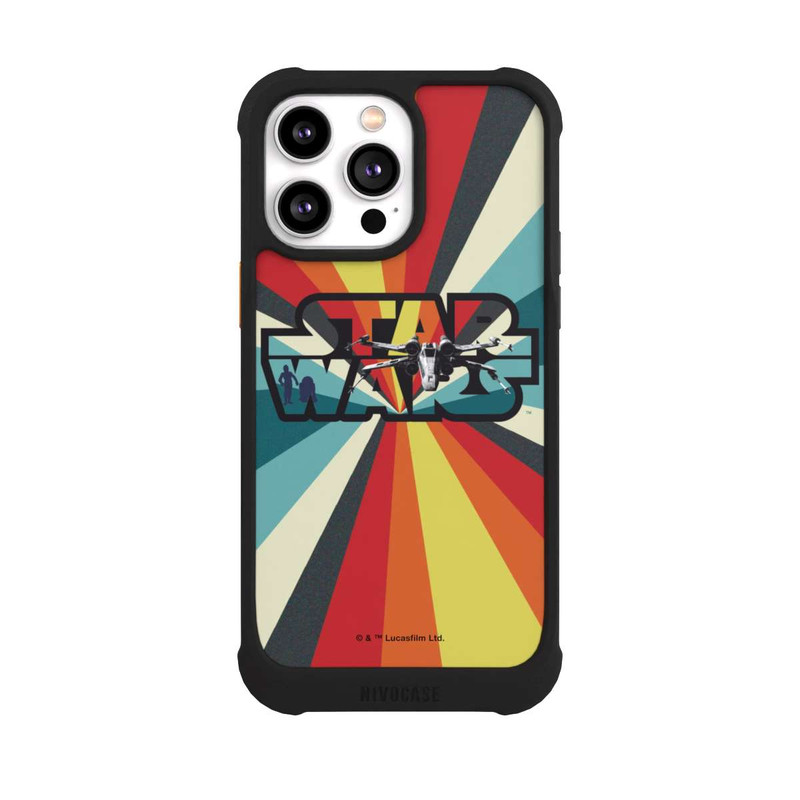 iPhone 14 Pro Max NIVOmax Retro X-Wing Star Wars Logo