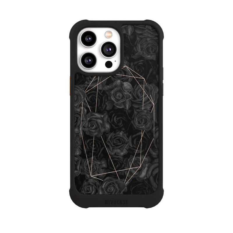 iPhone 14 Pro Max NIVOmax Schwarze Rosen