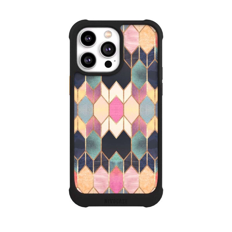 iPhone 14 Pro Max NIVOmax Bunte Glasscheibe