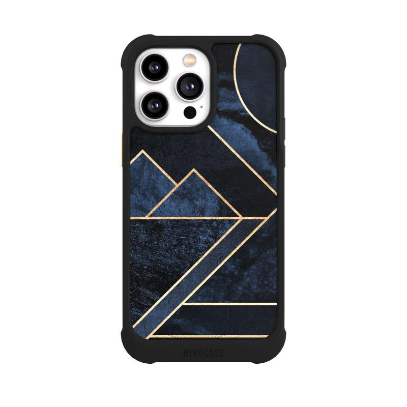 iPhone 14 Pro Max NIVOmax Moderner Golddruck