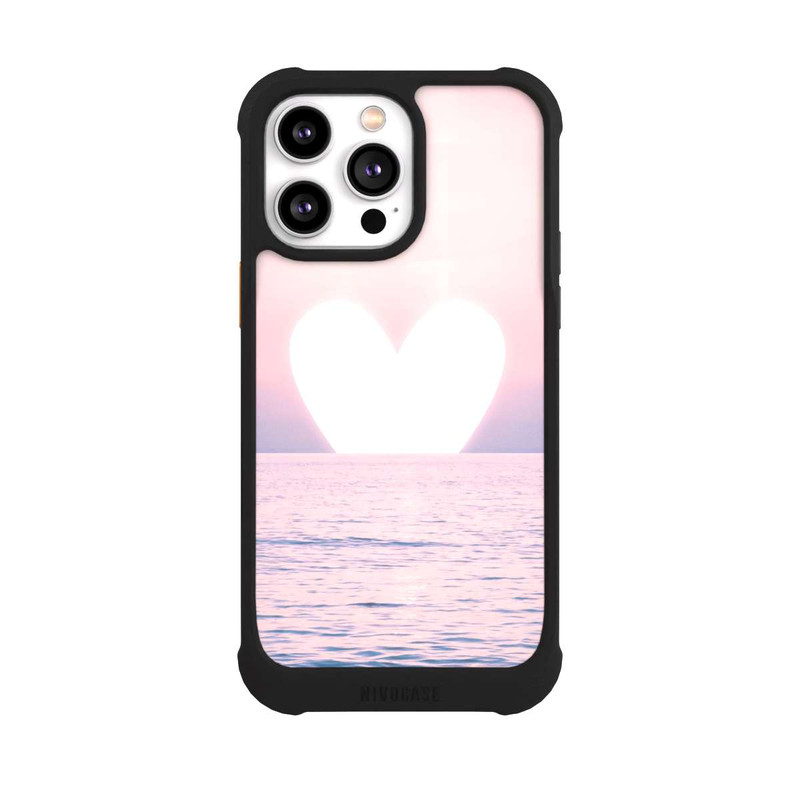 iPhone 14 Pro Max NIVOmax Herz-Sonnenuntergang