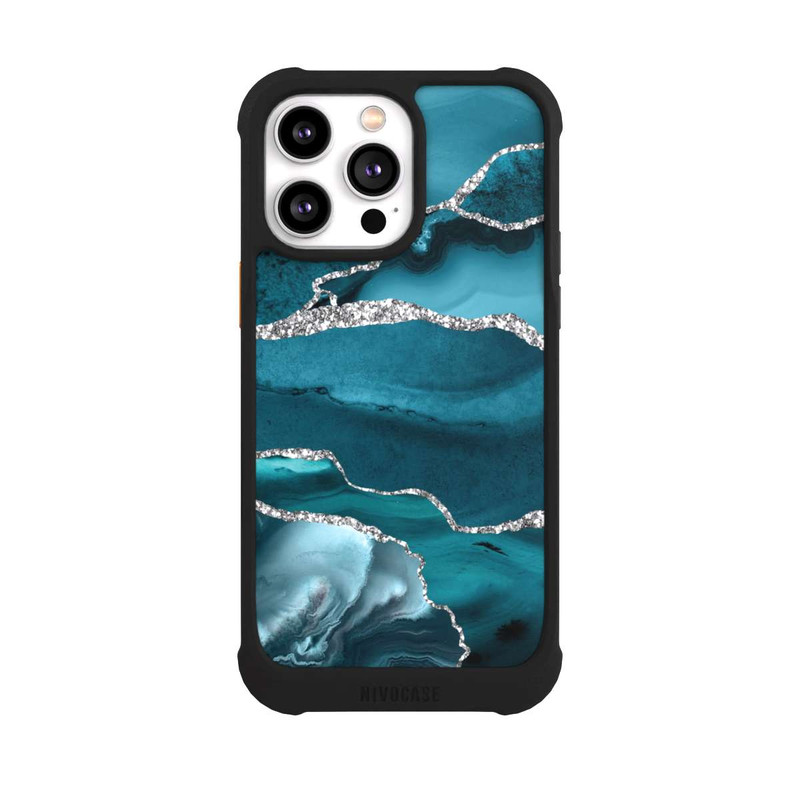 iPhone 14 Pro Max NIVOmax Gletscher Eis Marmor