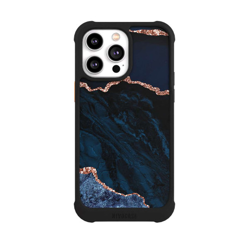 Apple iPhone 14 Pro Max NIVOmax Nacht Blau Marmor Landschaft