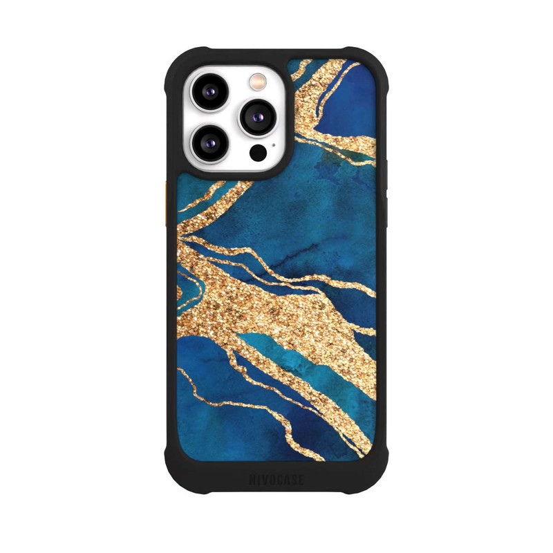 iPhone 14 Pro Max NIVOmax Edelstein Blaugold