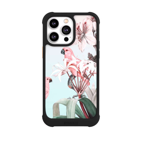 Apple iPhone 14 Pro Max NIVOmax paradiesische Papageien Pastell
