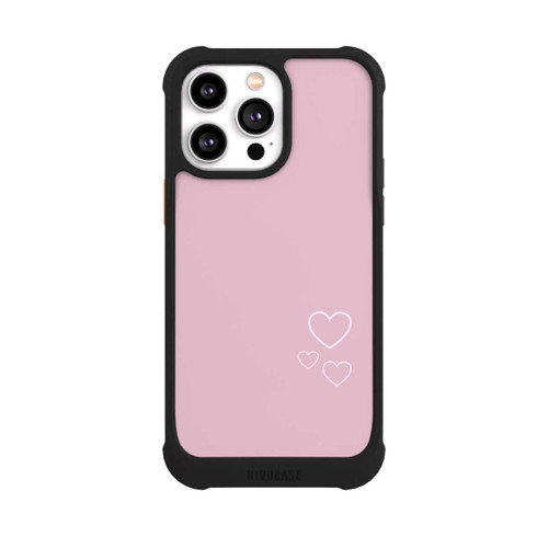 Apple iPhone 14 Pro Max NIVOmax Pink little hearts
